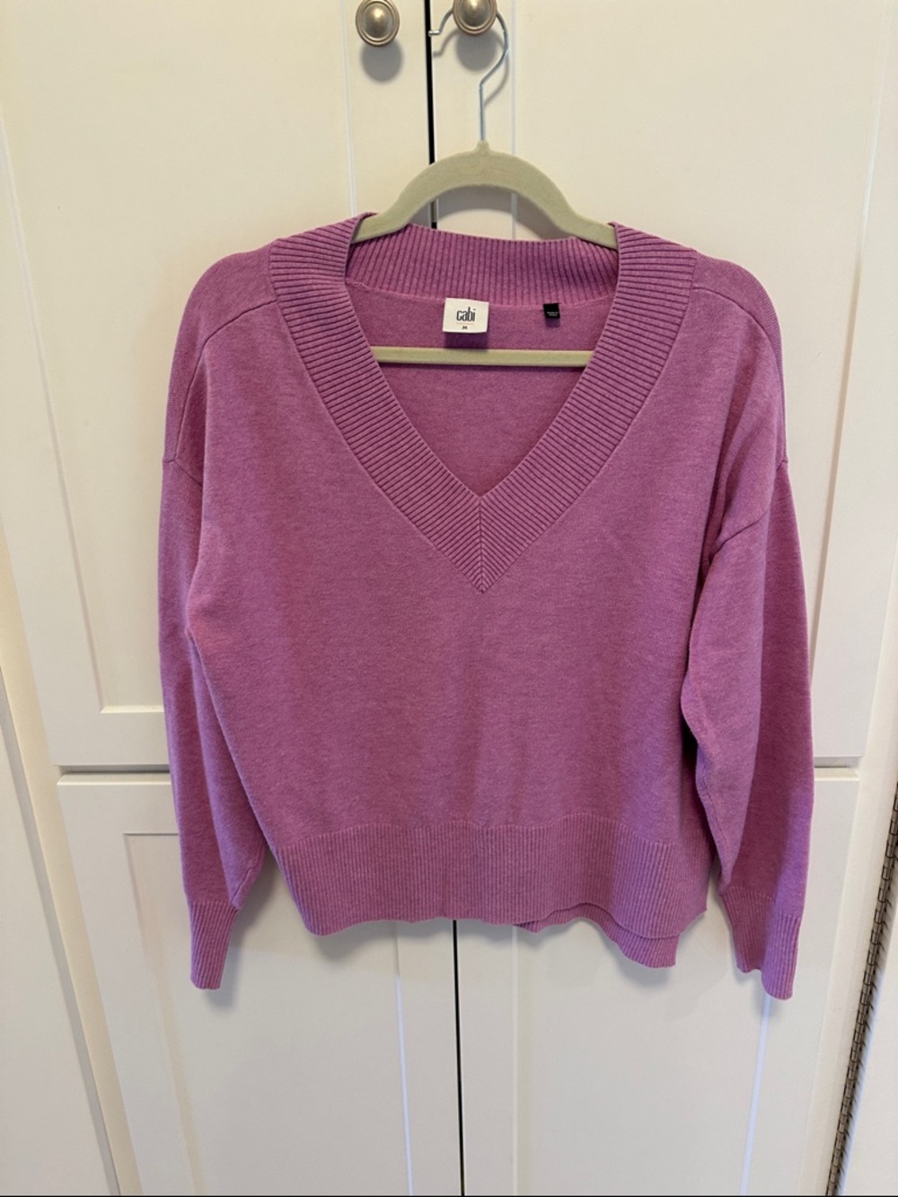 cabi V-Neck Relaxed Sweater